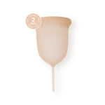 Copo menstrual GIOCUP® em silicone médico, cor Pearl, tamanho 2