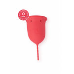 GIOCUP® menstrual cup made of medical-grade silicone, color Rose, size 0